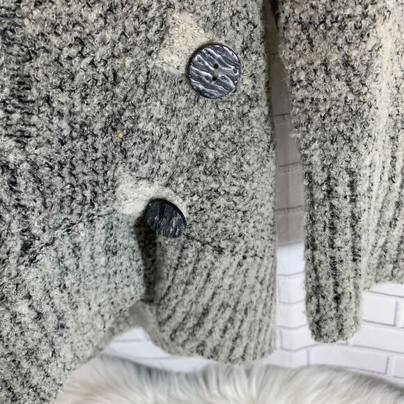 Anthro Angel Of The North Grey Cowl Neck Sweater - Picture 5 of 10